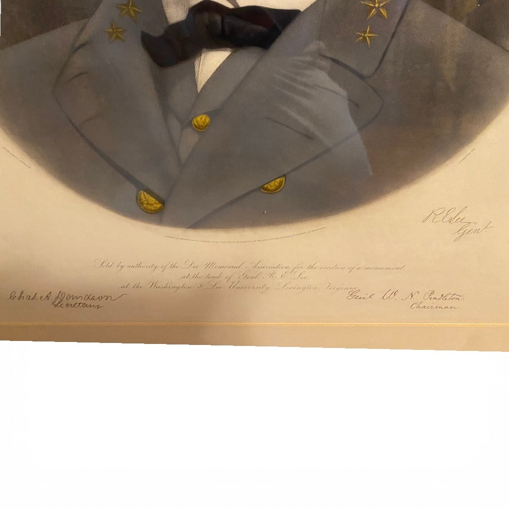 Important Robert E. Lee Memorial Engraving - 4