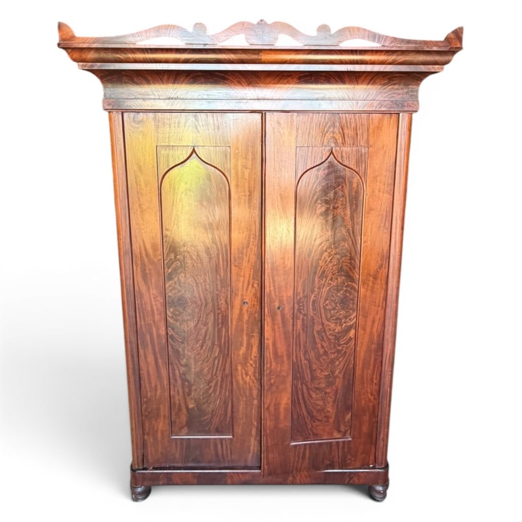 American Empire Gothic Wardrobe - 2