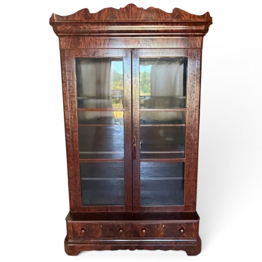Empire Flame Mahogany Bookcase (1 of 6)