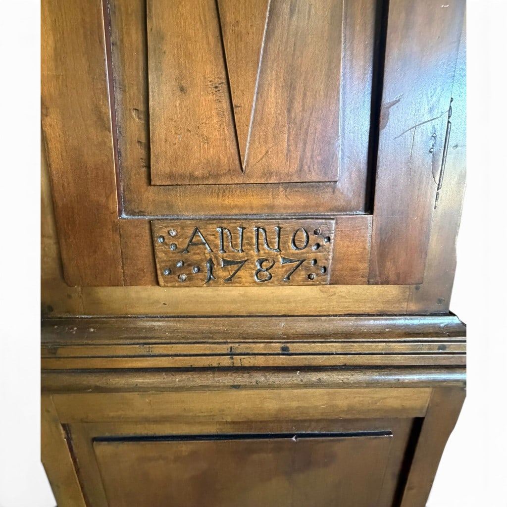 Continental Provincial Tall Case Clock, Dated 1787 - 3