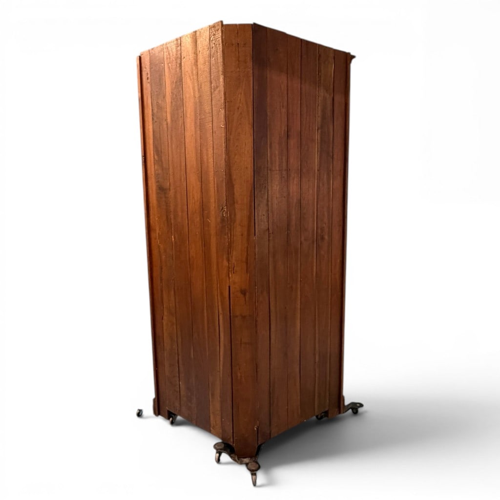 Southern Primitive Cherry Corner Cupboard - 5