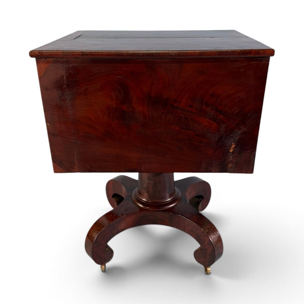 American Classical Mahogany Work Table, c. 1830 - 9