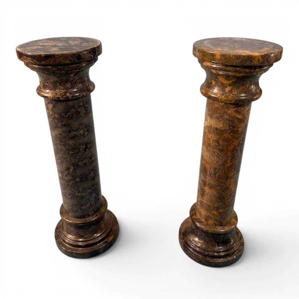 Pair of Marble Pedestals (1 of 5)