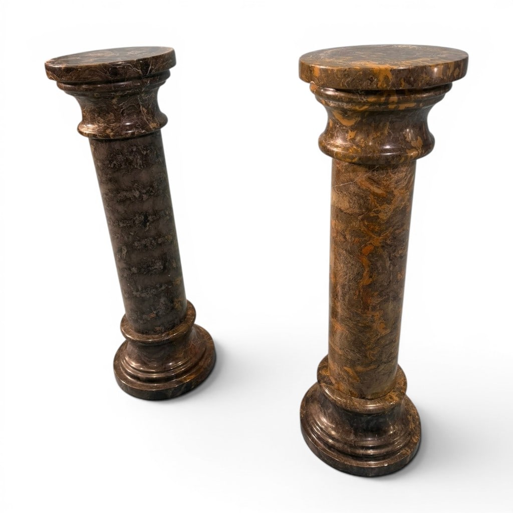 Pair of Marble Pedestals - 2