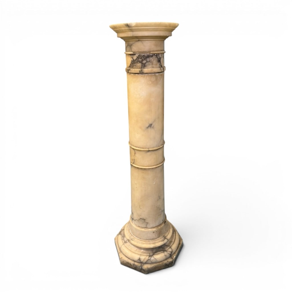 Classical Marble Column Pedestal (1 of 4)