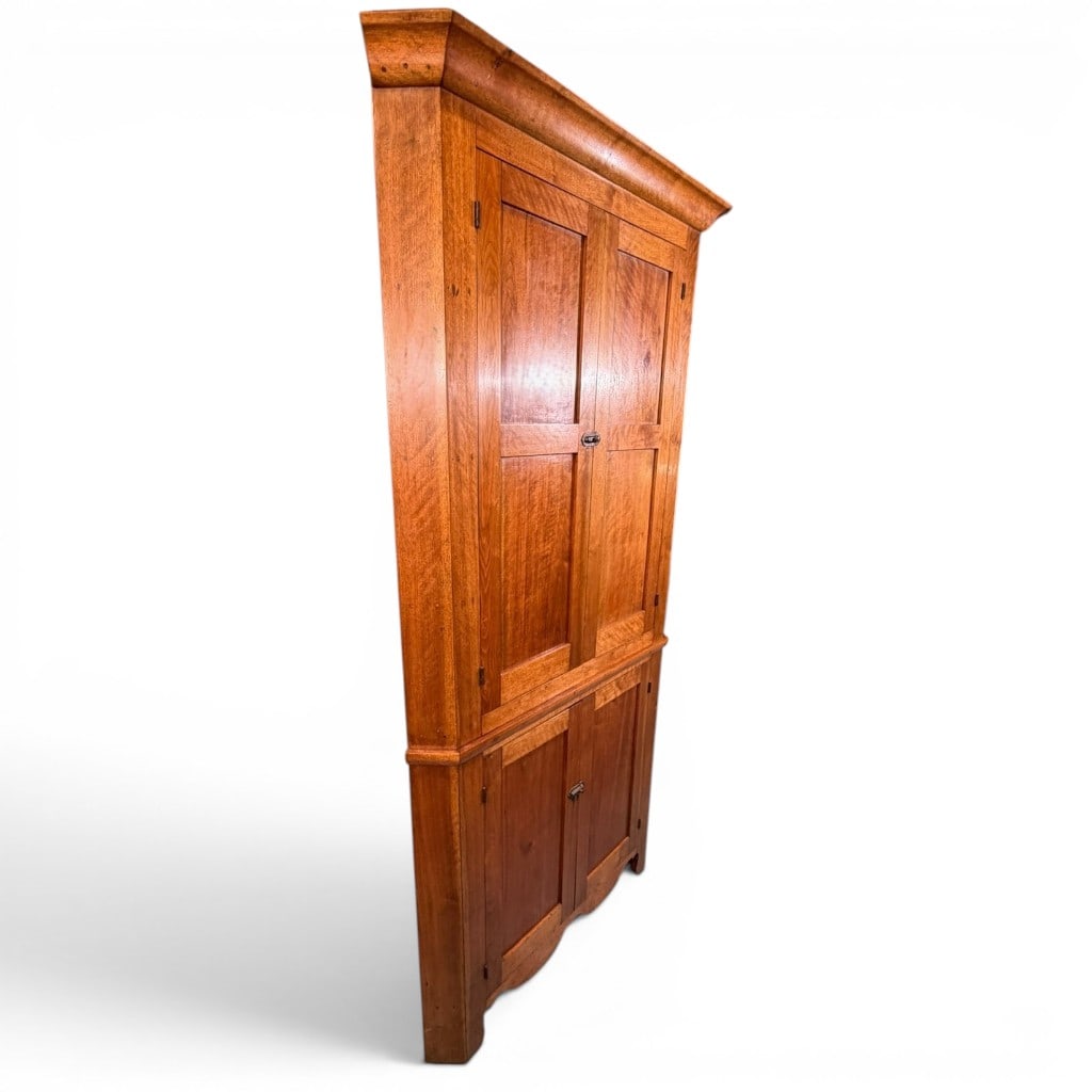 Southern Yellow Pine Corner Cupboard - 2