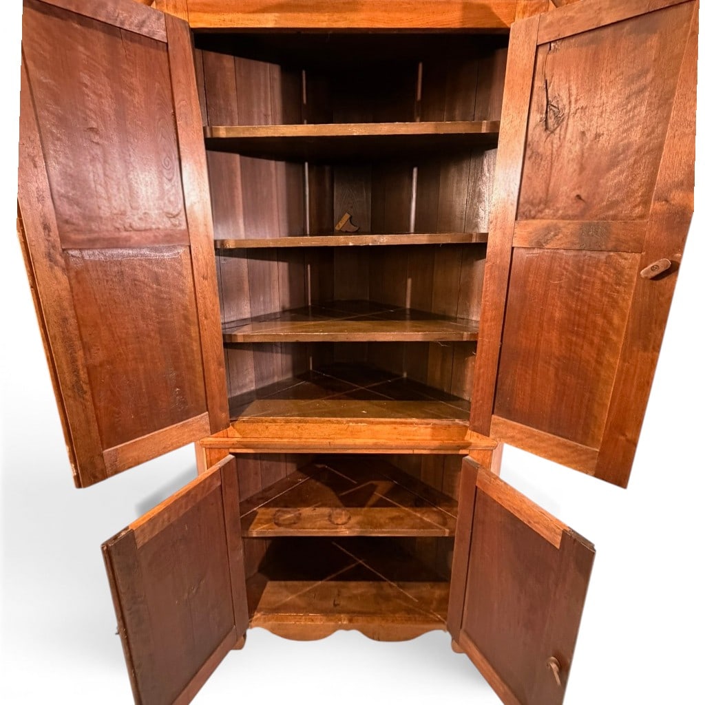 Southern Yellow Pine Corner Cupboard - 6