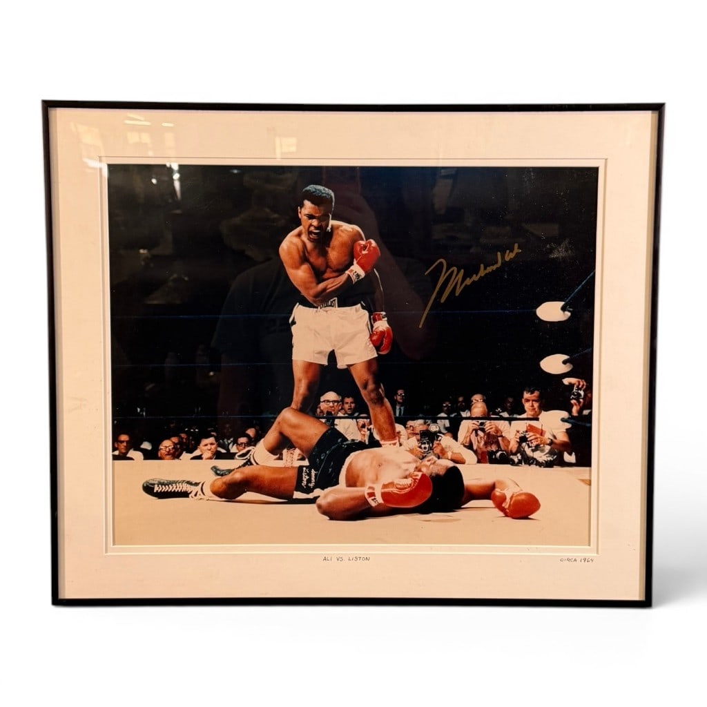 Signed Muhammad Ali Ali vs. Liston Photograph, Circa 1964 (1 of 5)