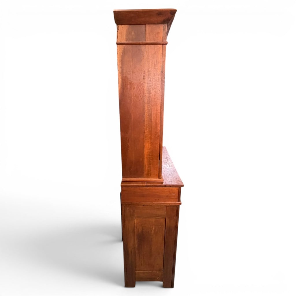 American Walnut Step-Back Cupboard - 4