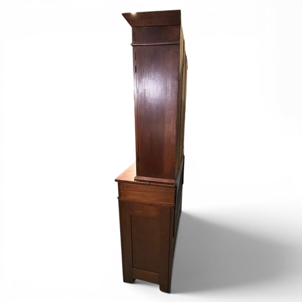 American Walnut Step-Back Cupboard - 5
