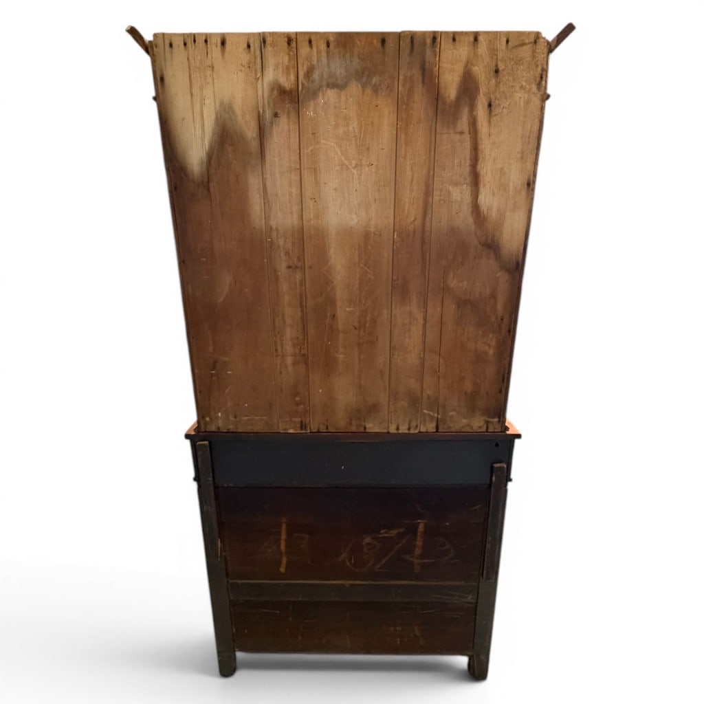 American Walnut Step-Back Cupboard - 8