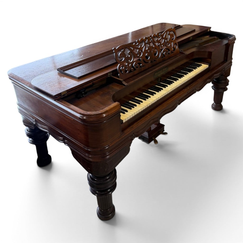 Steinway and Sons Rosewood Grand Piano Forte, New York, 19th Century (1 of 4)
