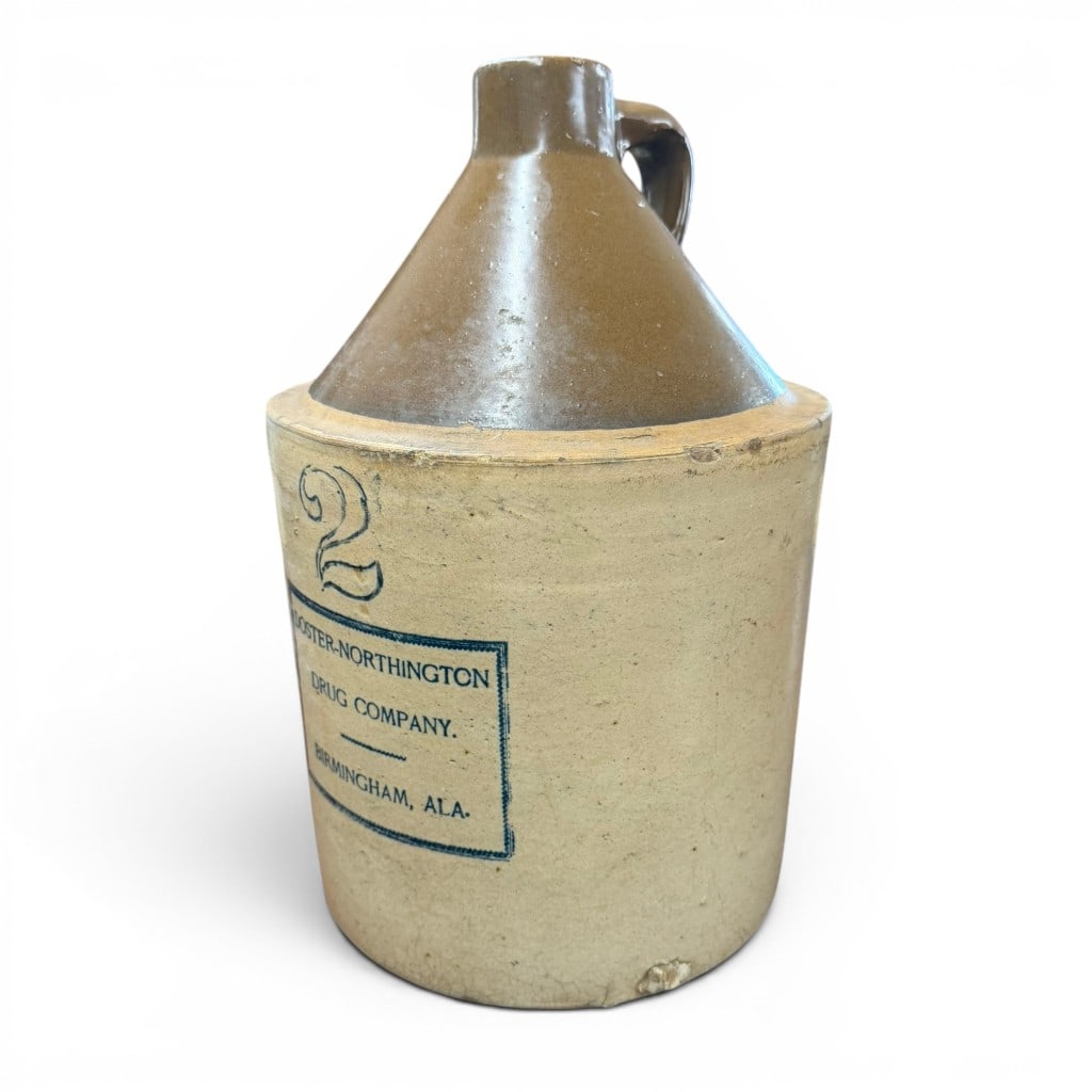 Doster-Northington Drug Company Stoneware Advertising Jug (1 of 3)
