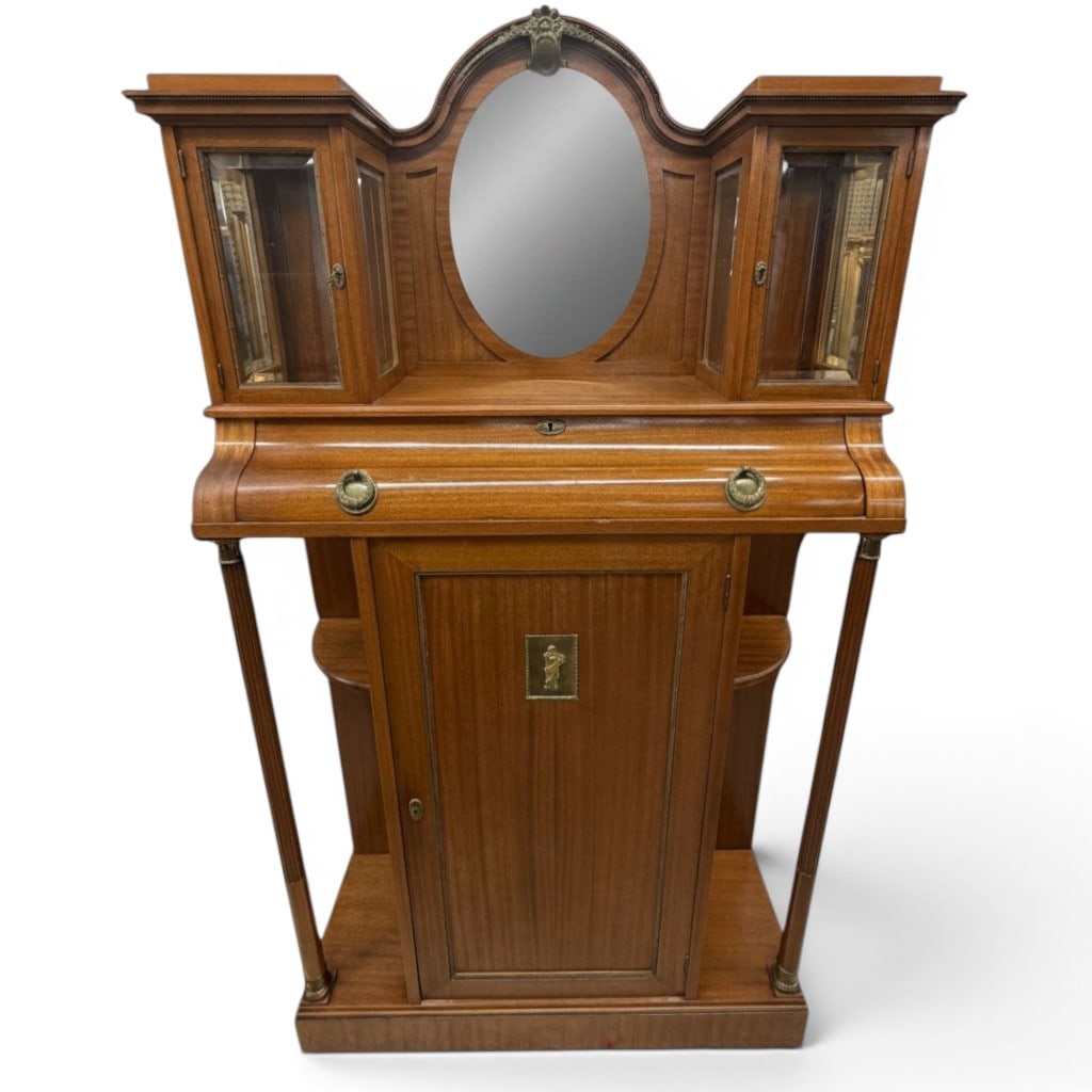 Continental Biedermeier Style Dressing Cabinet, Late 19th Century (1 of 6)