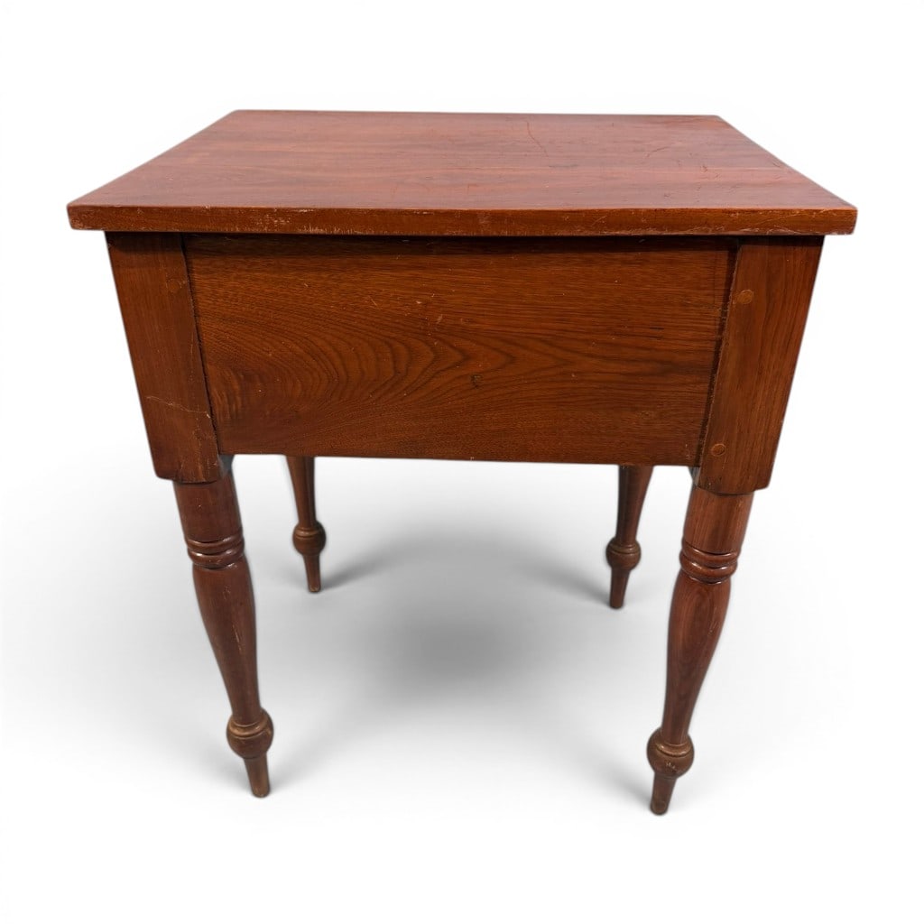 American Cherry Two Drawer Work Tab - 6