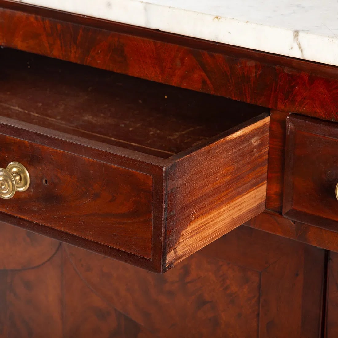 NY Classical Gothic Mahogany Sideboard - 5