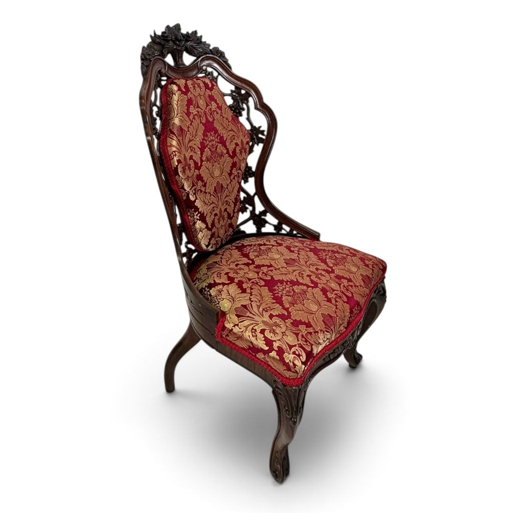 Four Attributed Belter Custom Chairs - 3