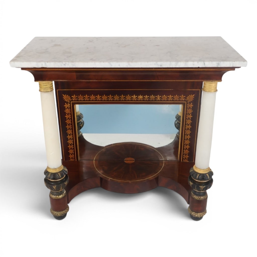 Quervelle Attributed Classical Pier Table - 2