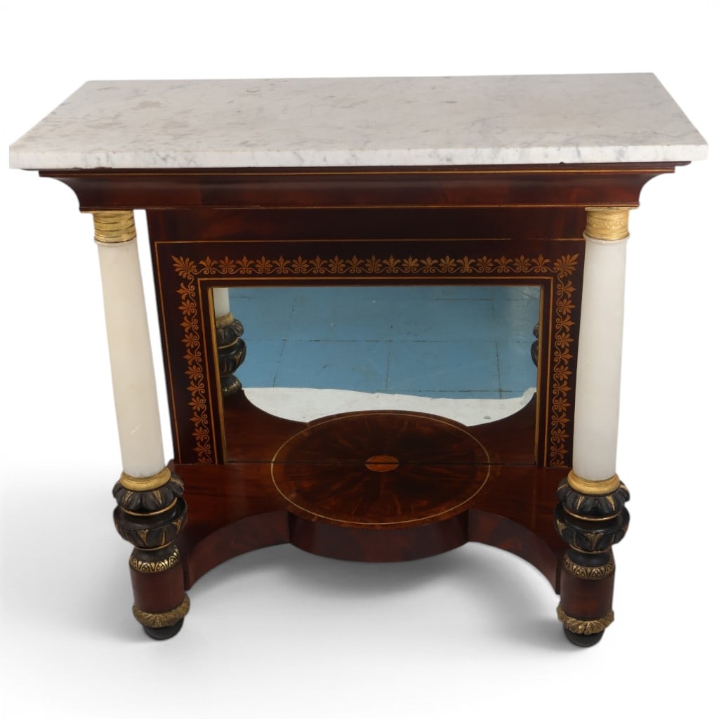 Quervelle Attributed Classical Pier Table - 3