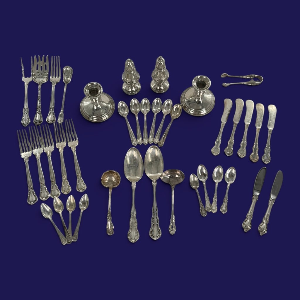 39-Pc. Sterling Silver Table Group - 2