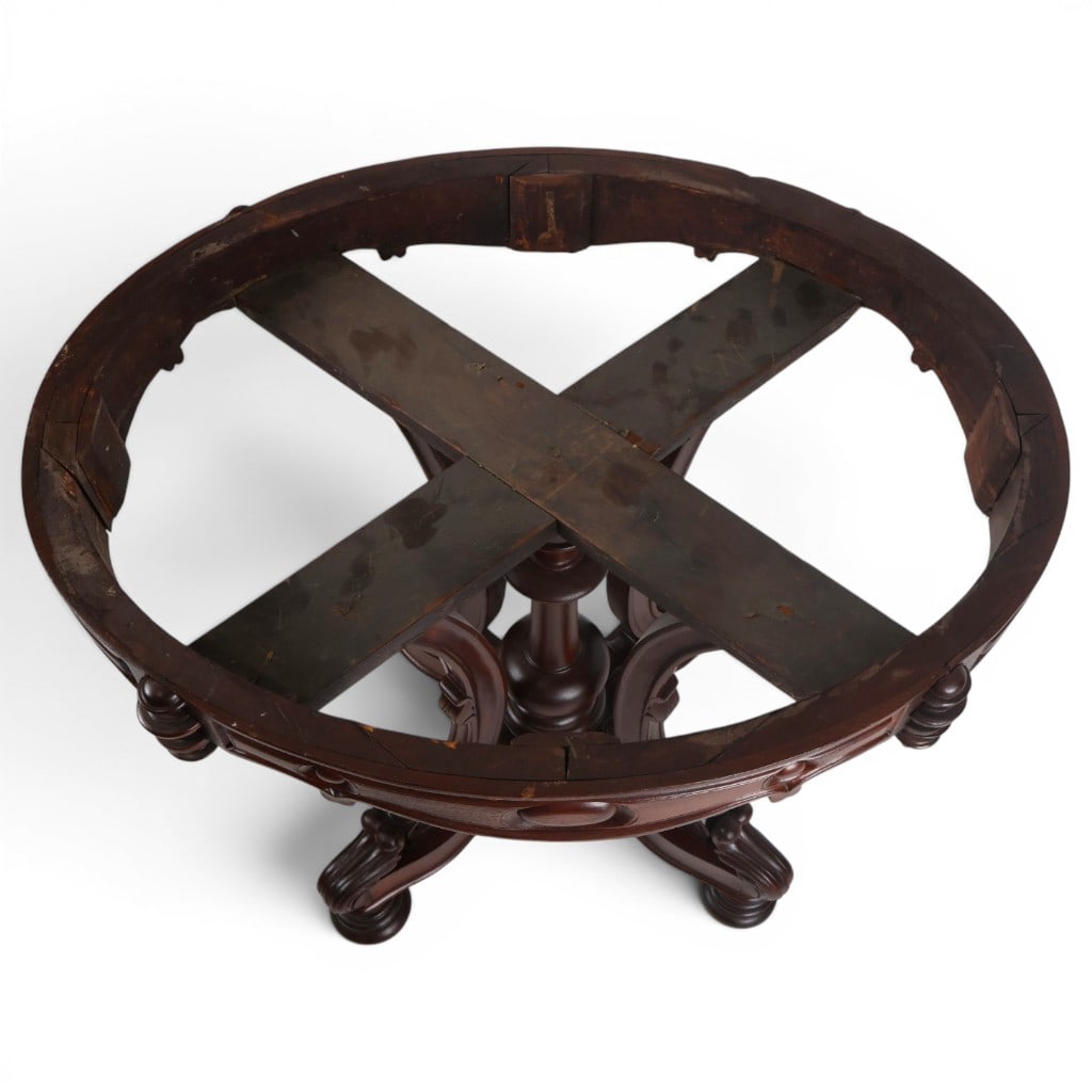 Attr. Thomas Brooks Marble-Top Table - 10