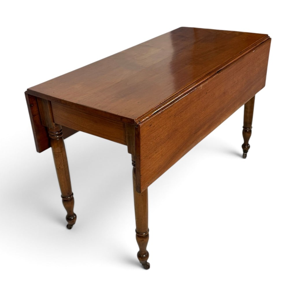 S.G. & P. Stein Iowa Cherry Drop-Leaf Table (1 of 7)