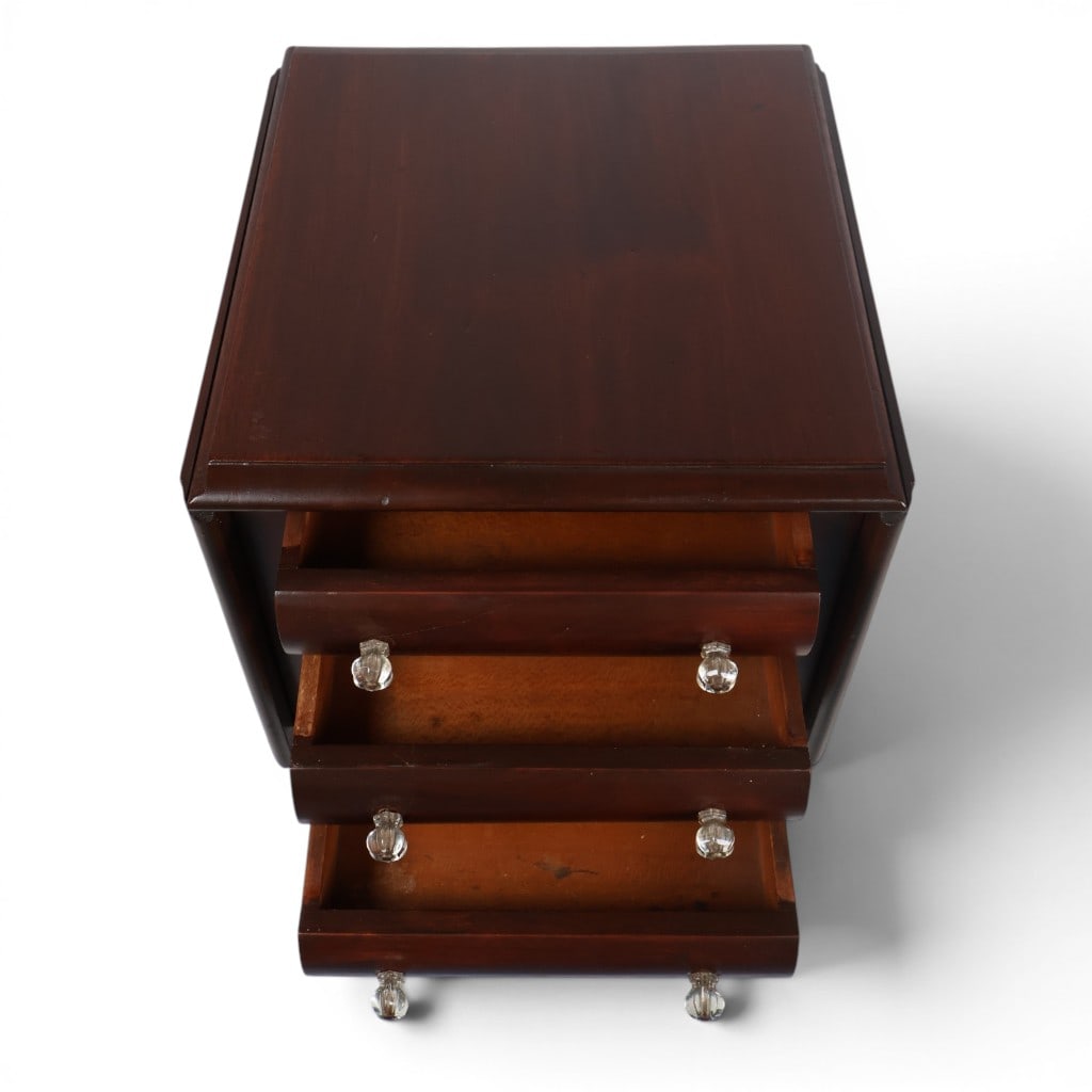 American Classical Mahogany Work Table - 8