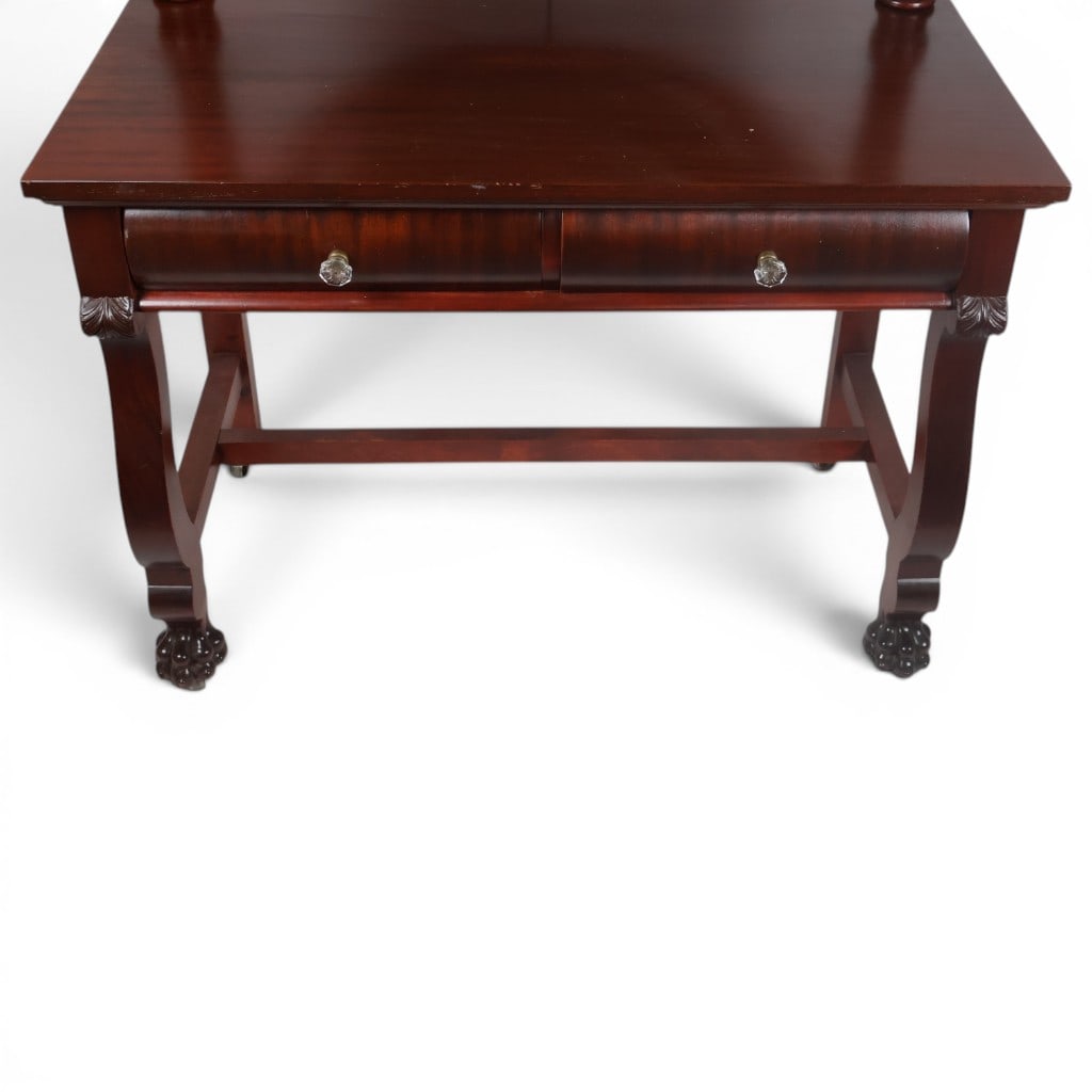 American Classical Mahogany Dressing Table - 4