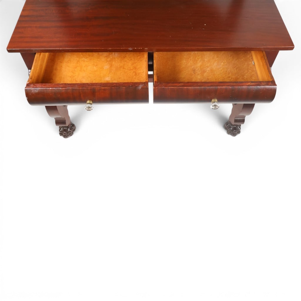 American Classical Mahogany Dressing Table - 5