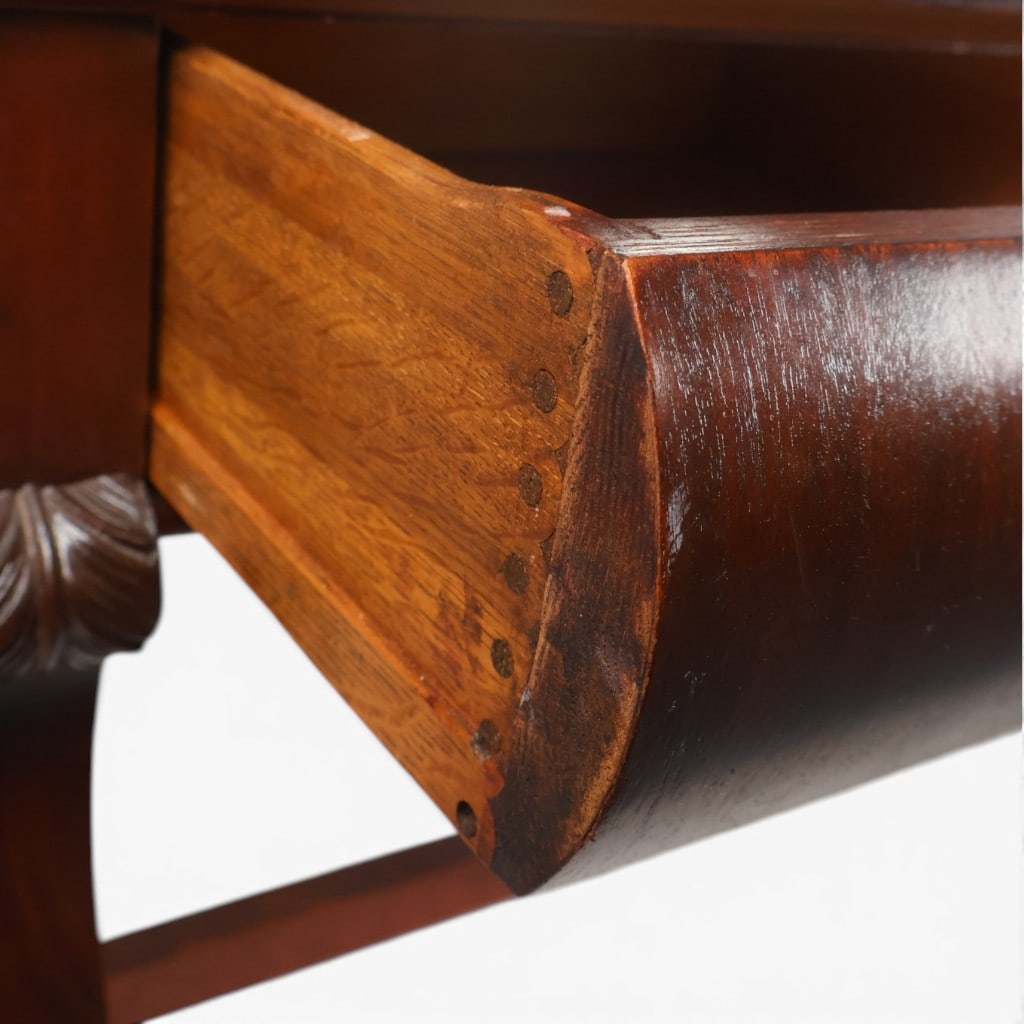 American Classical Mahogany Dressing Table - 6
