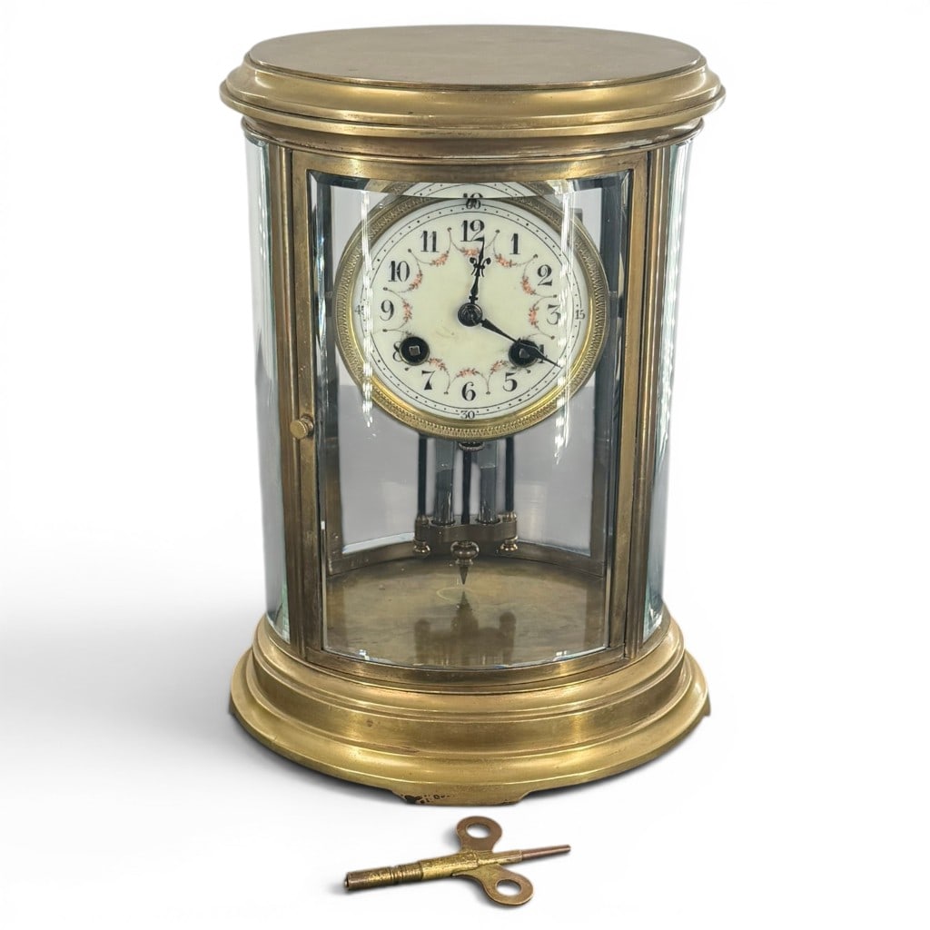 Japy Freres Four-Glass Regulator Clock (1 of 5)