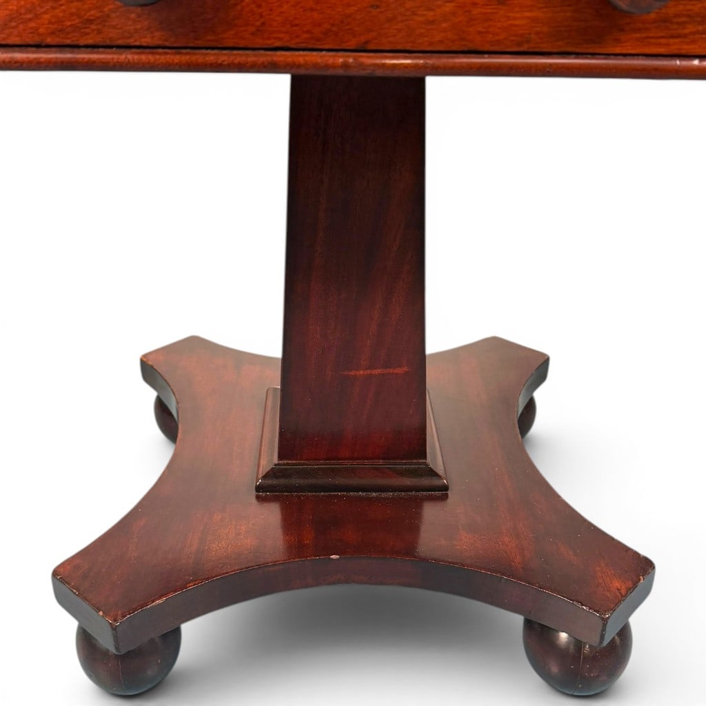 American Classical Mahogany Work Table - 7