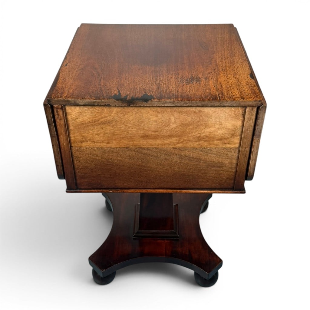 American Classical Mahogany Work Table - 8