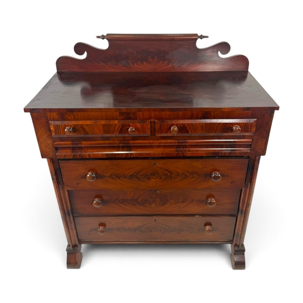Classical Mahogany Dressing Bureau - 2
