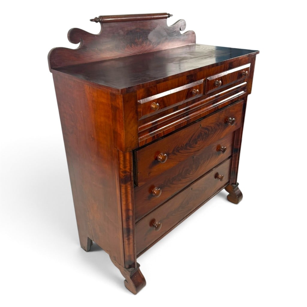 Classical Mahogany Dressing Bureau - 3