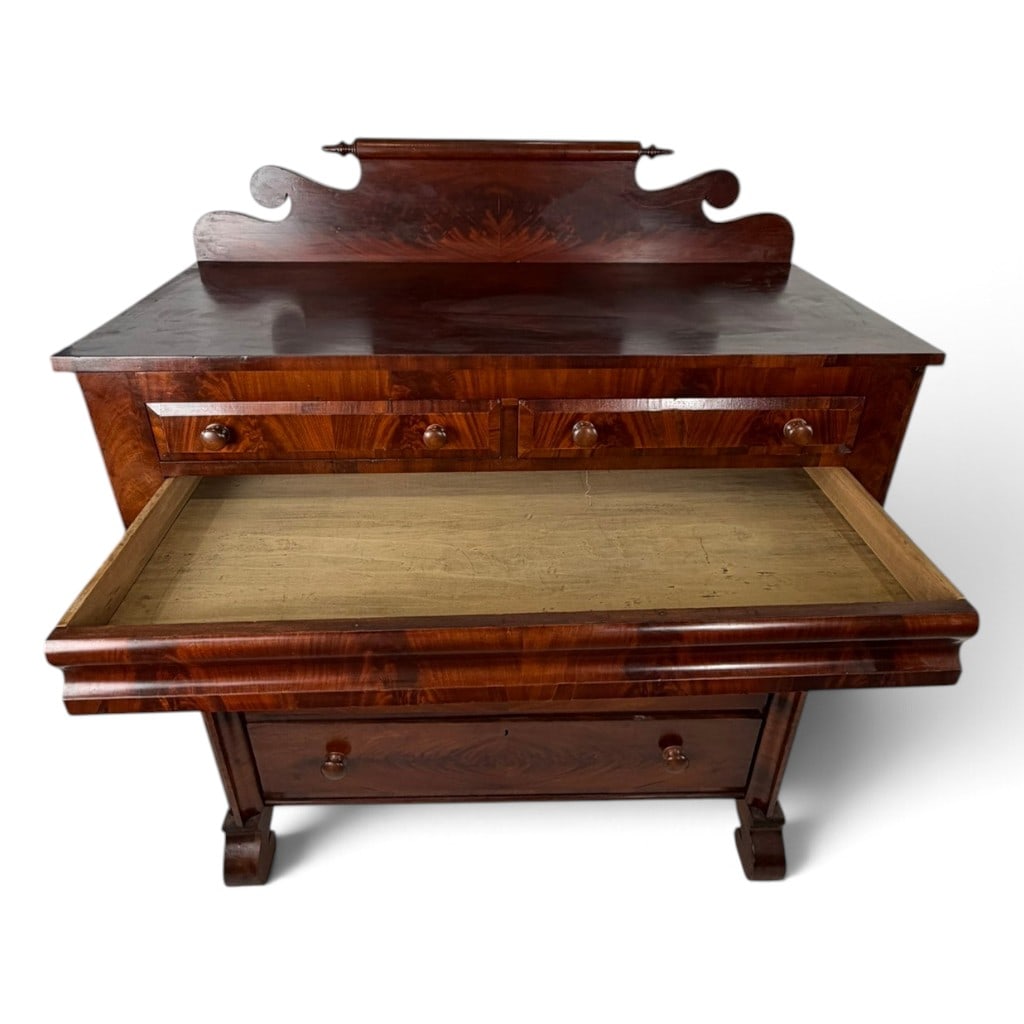 Classical Mahogany Dressing Bureau - 7