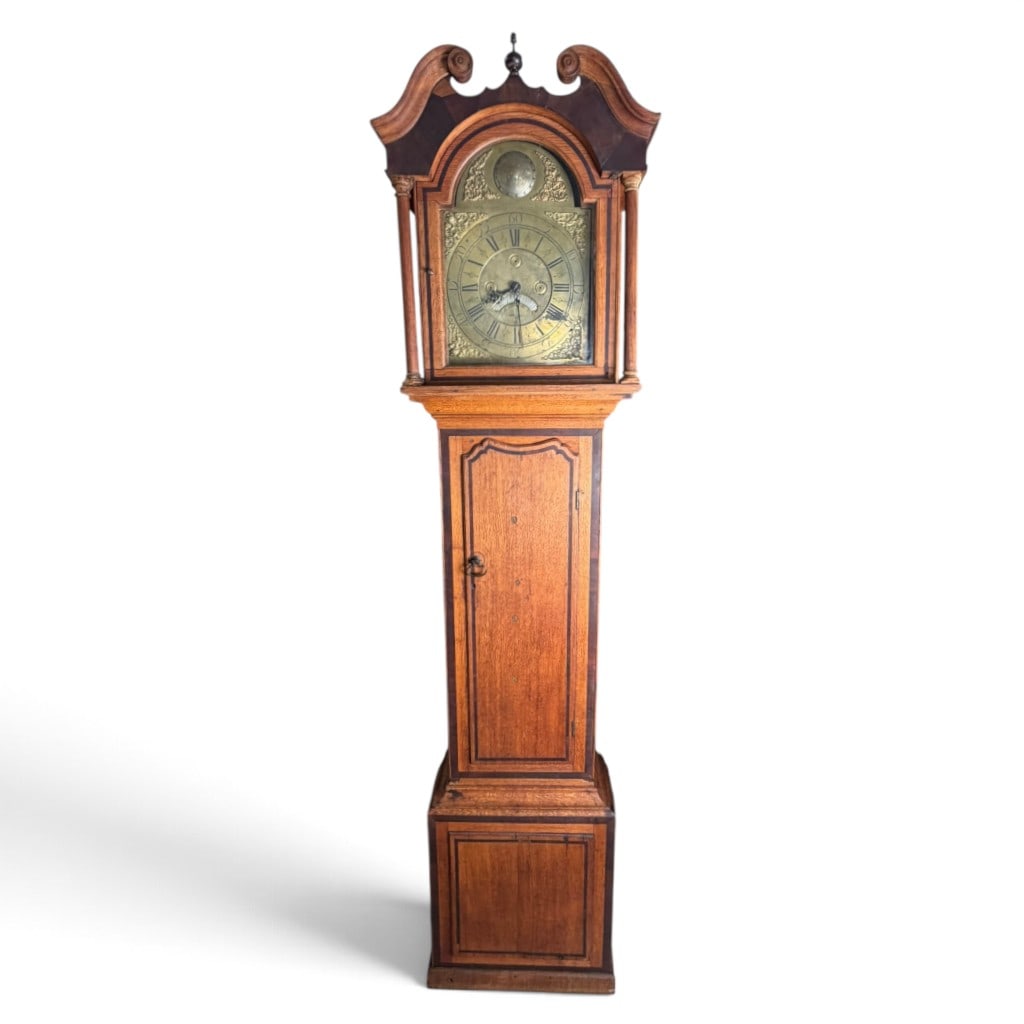Thompson Chester Brass Dial Longcase Clock (1 of 4)