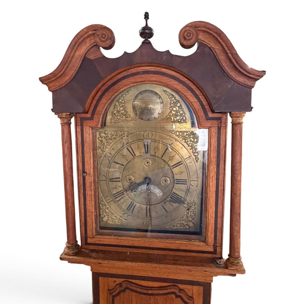 Thompson Chester Brass Dial Longcase Clock - 2