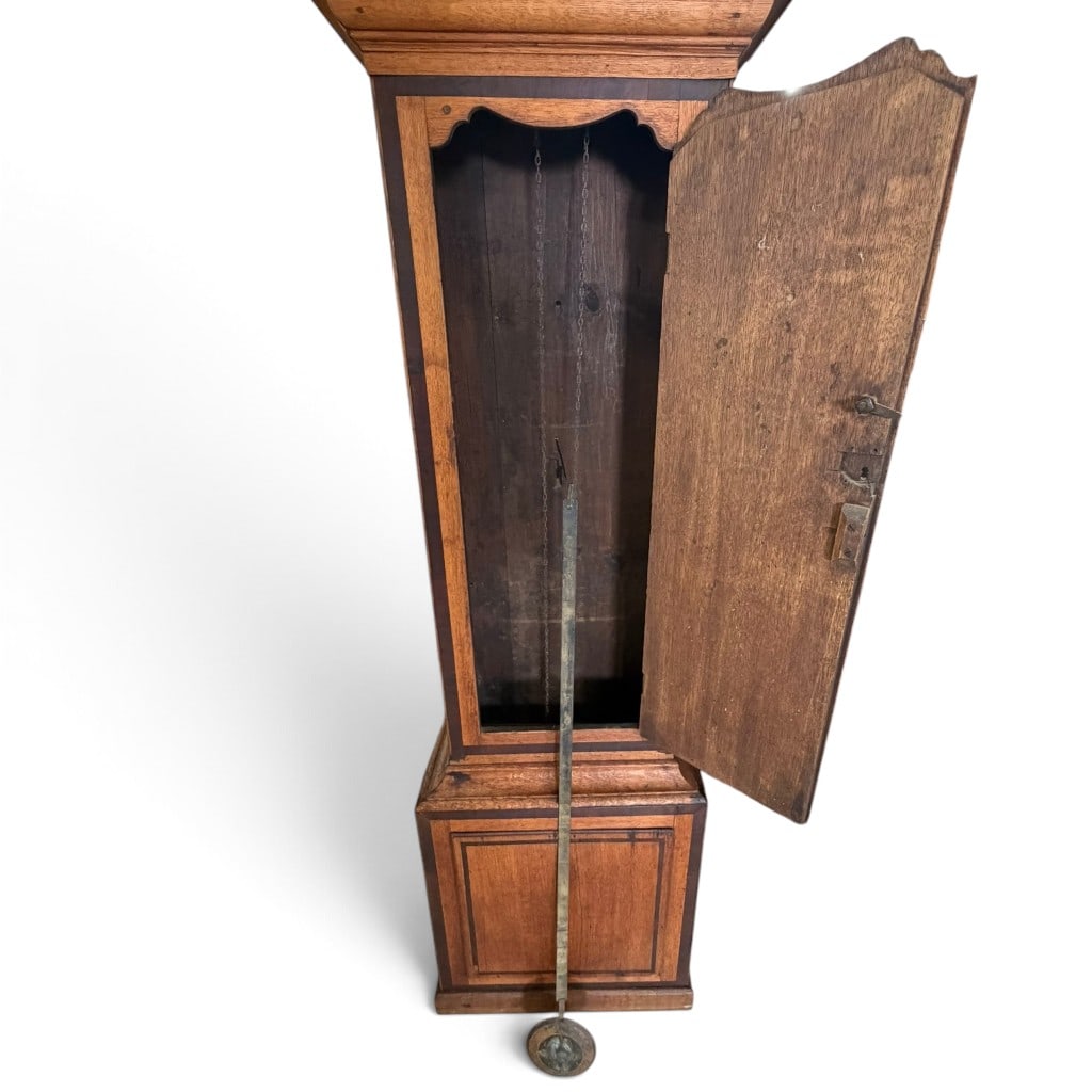 Thompson Chester Brass Dial Longcase Clock - 4