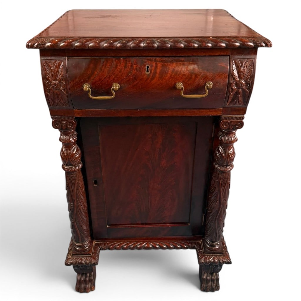 American Classical Mahogany Workstand - 2