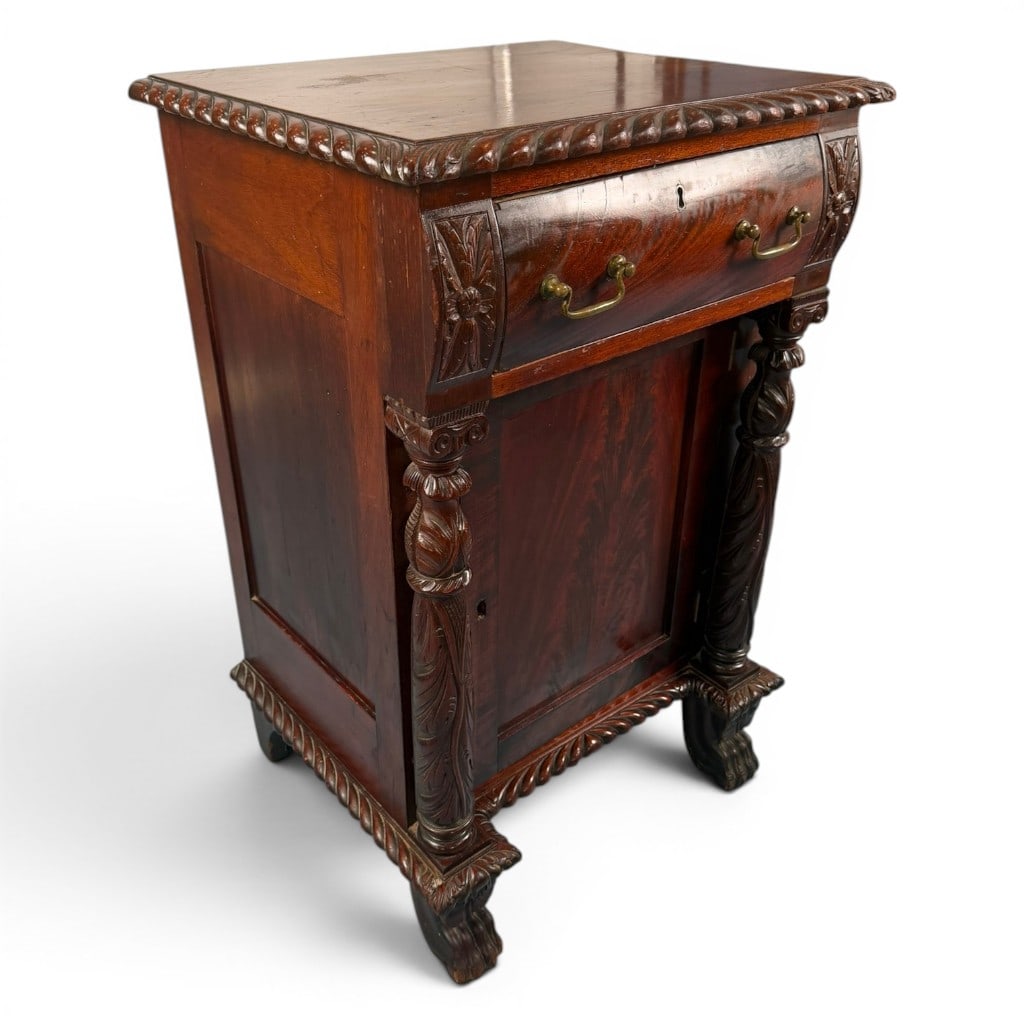 American Classical Mahogany Workstand - 3