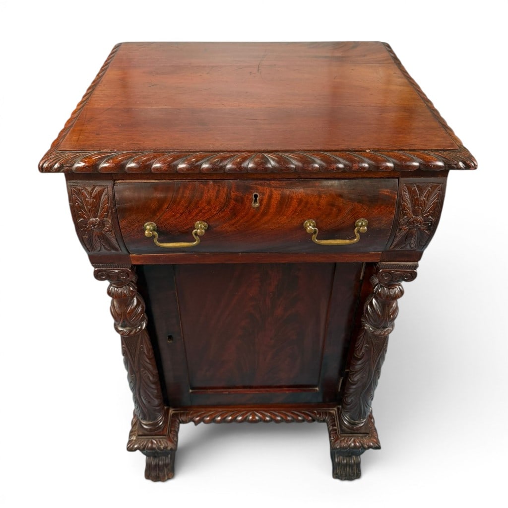 American Classical Mahogany Workstand - 4