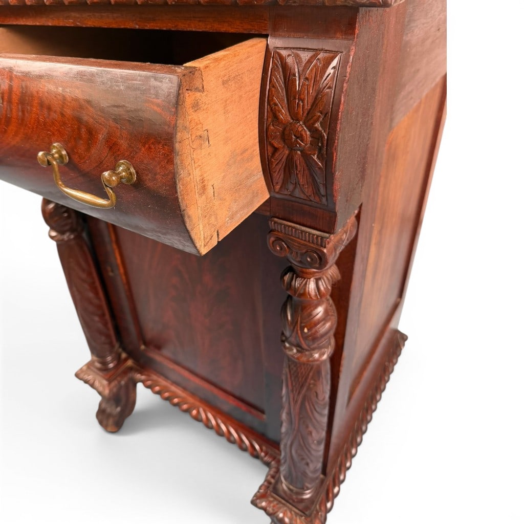 American Classical Mahogany Workstand - 5