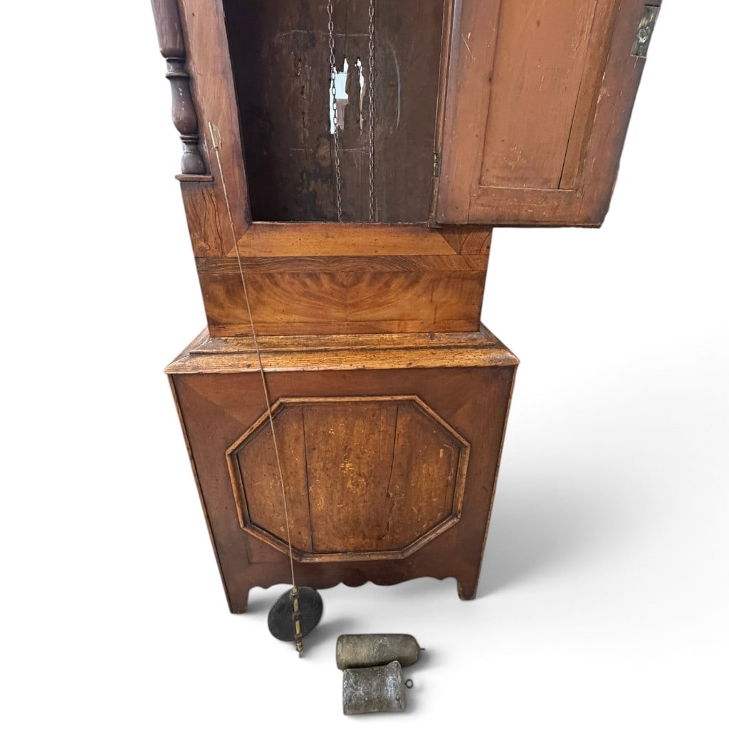 English Last Supper Longcase Clock - 4