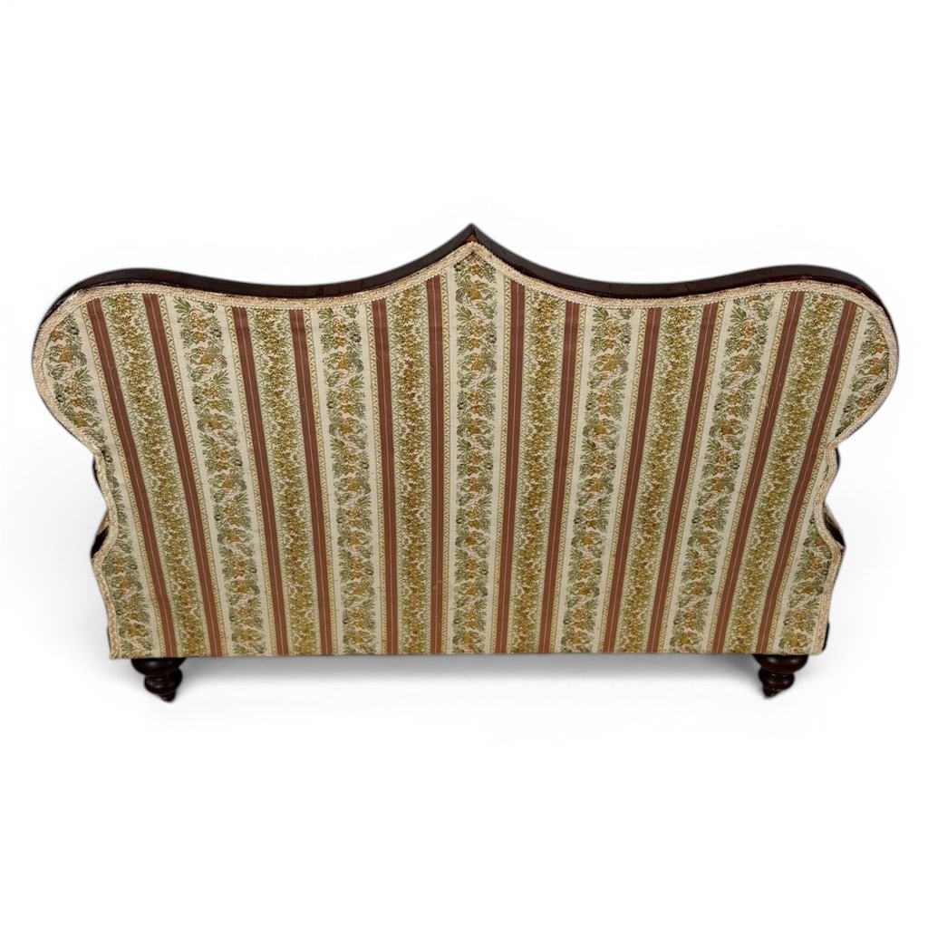 Late Classical Mahogany Settee - 5