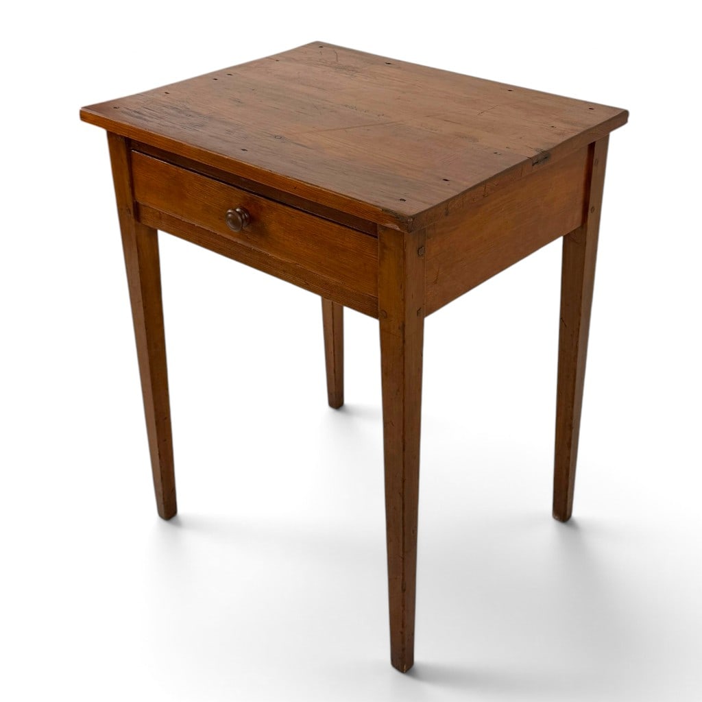 American Country Pine Peg-Joined Work Table - 2