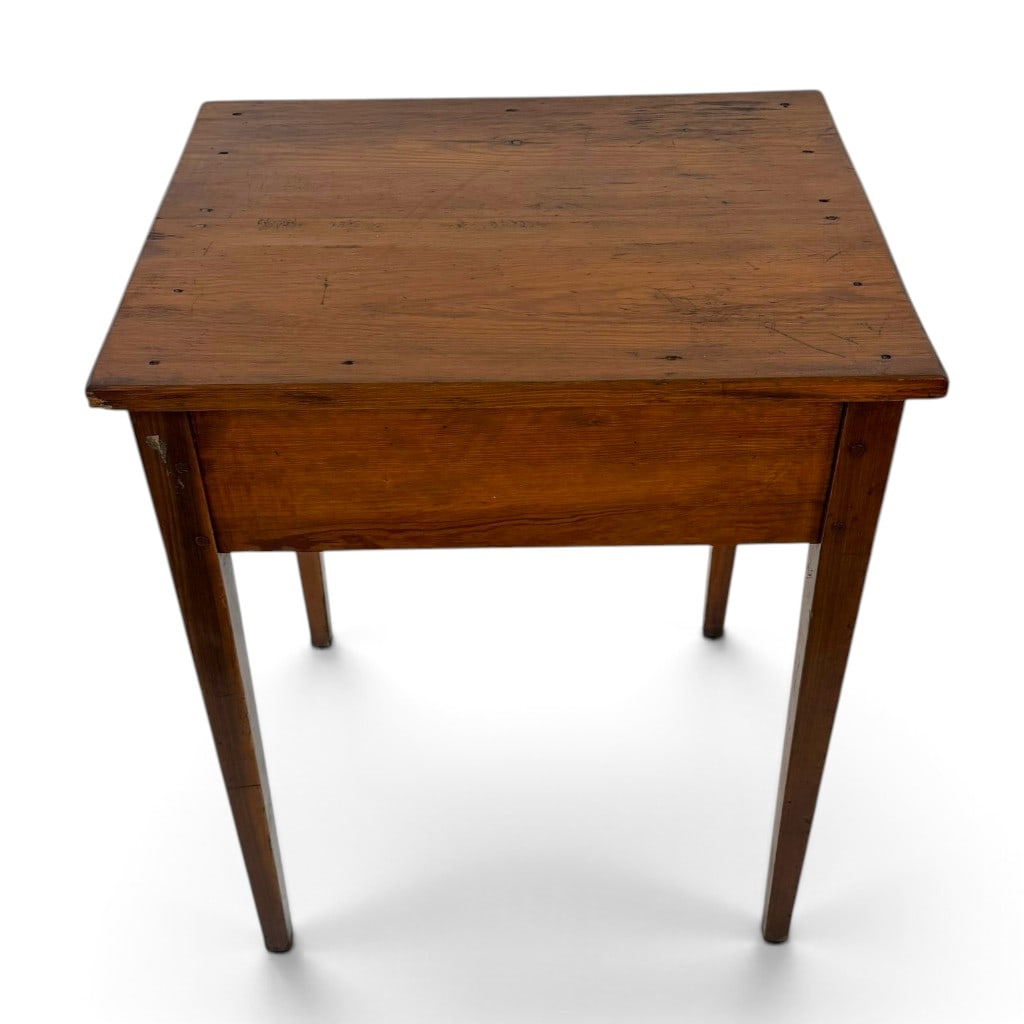 American Country Pine Peg-Joined Work Table - 5