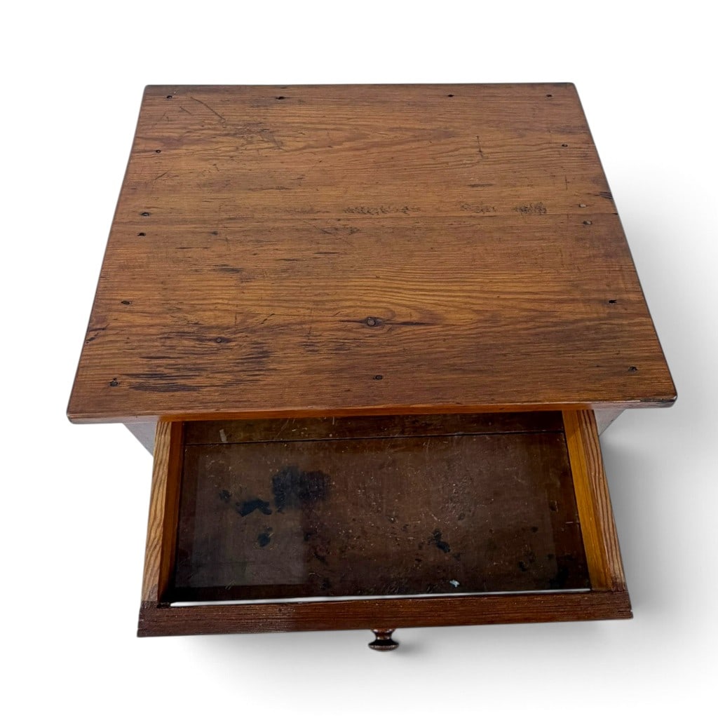American Country Pine Peg-Joined Work Table - 6