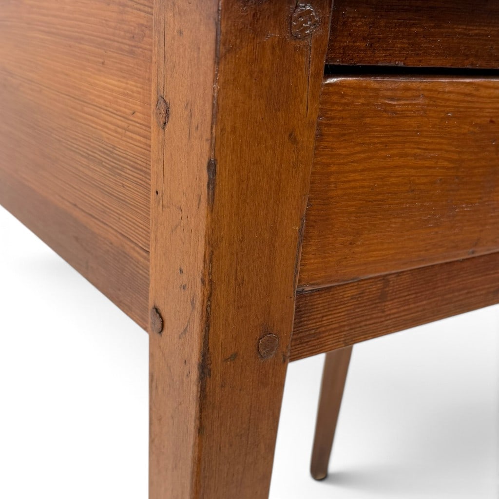 American Country Pine Peg-Joined Work Table - 8