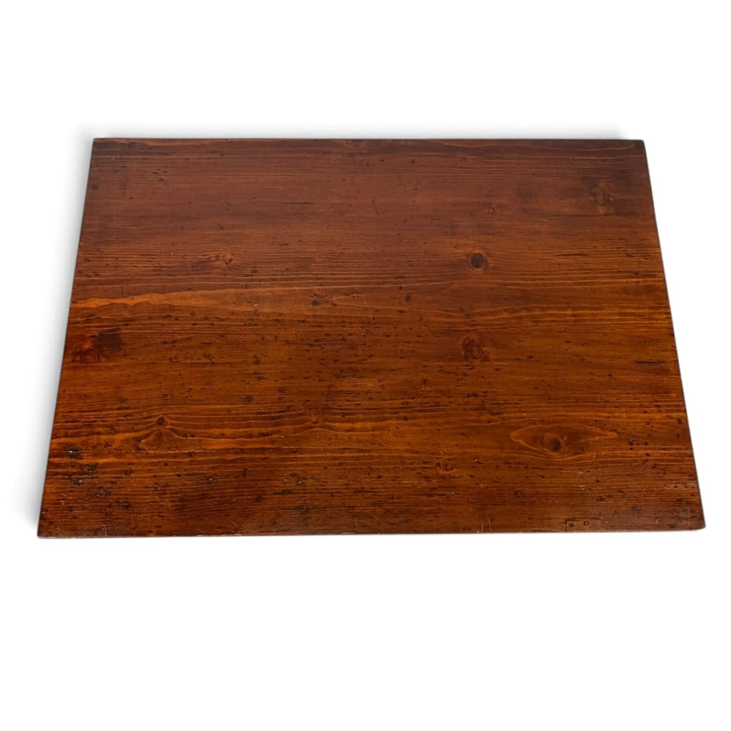 Country Pine One-Drawer Work Table - 5